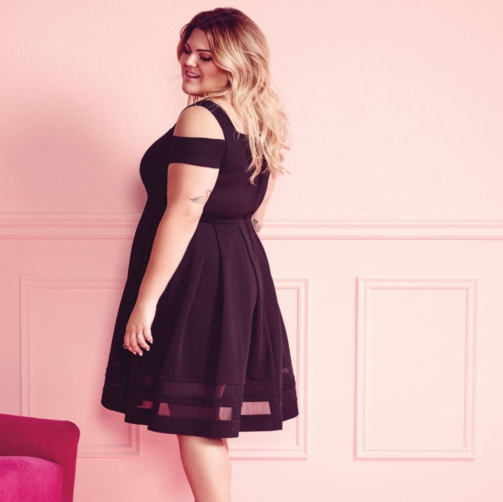 Black Cocktail Dress Nicolette Mason - Picture 6 of 6
